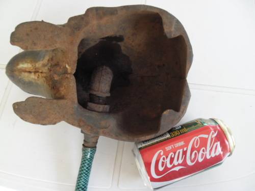 Heavy Cast iron water springler Frog not tested