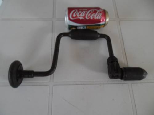 old Stanley hand drill