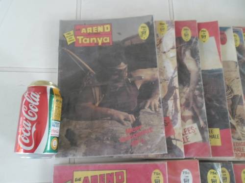 Rare 18 - well used Arend Tanya fotoverhale comics