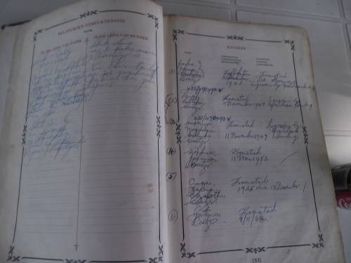 very heavy and very large 1953 Bybel weighs 5kg size 70mm thick add Postage R140