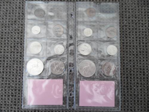 2 - 1968A and 1968E South Africa coin sets