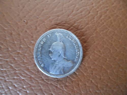 1907 German East Africa quarter Rupie Scarce