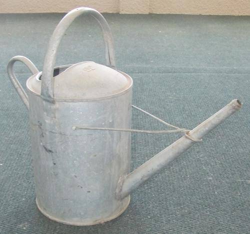 Galvinised Watering Can  3 Gallon