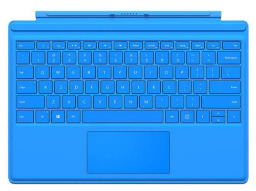MICROSOFT SURFACE PRO 4 TYPE COVER BLUE | INSTOCK