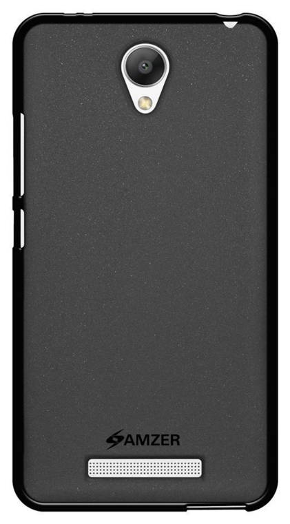 XIAOMI REDMI NOTE 2 SOFT GEL TPU CASE BLACK | AMZER | INSTOCK