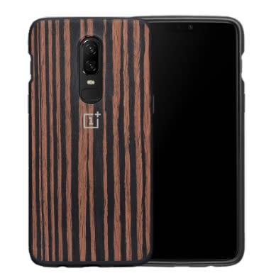 ONEPLUS 6 BUMPER CASE EBONY WOOD | INSTOCK