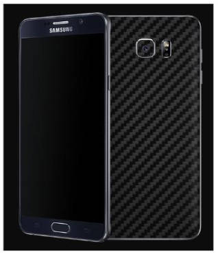 SAMSUNG GALAXY NOTE 5 PREMIUM 3M CARBON FIBRE BACK SKIN BLACK CARBON DBRAND | INSTOCK