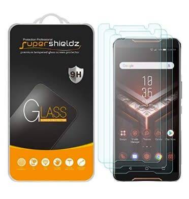 ASUS ROG PHONE PREMIUM TEMPERED GLASS SCREEN PROTECTOR 9H 3PK SUPERSHIELDZ | INSTOCK
