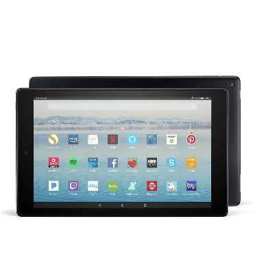 AMAZON FIRE HD 10" TABLET 64GB WI-FI BLACK WITH HANDSFREE ALEXA (2019) | INSTOCK