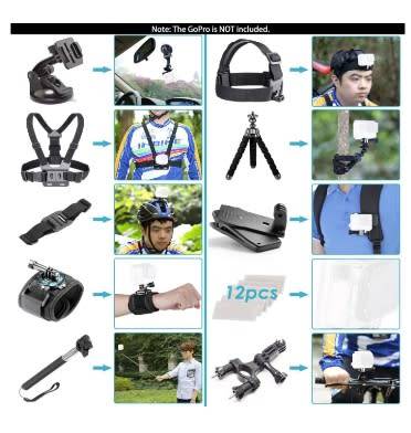 NEEWER 50-IN-1 ACTION CAMERA ACCESSORY KIT DEMO/OPEN BOX | INSTOCK