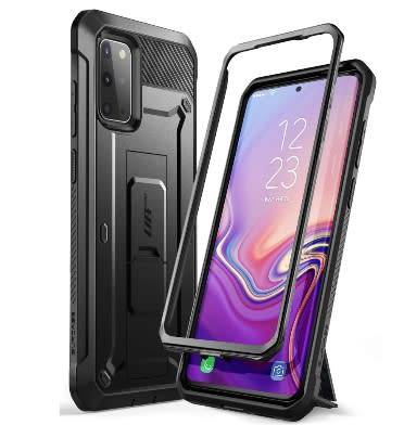 SAMSUNG GALAXY S20+ FULL BODY RUGGED PROTECTIVE CASE BLACK SUPCASE | INSTOCK