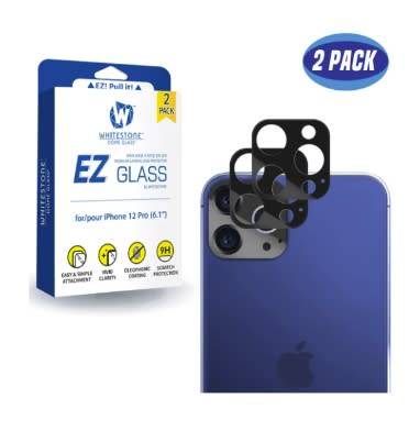 IPHONE 12 PRO PREMIUM TEMPERED GLASS CAMERA PROTECTOR 2PK WHITESTONE | INSTOCK