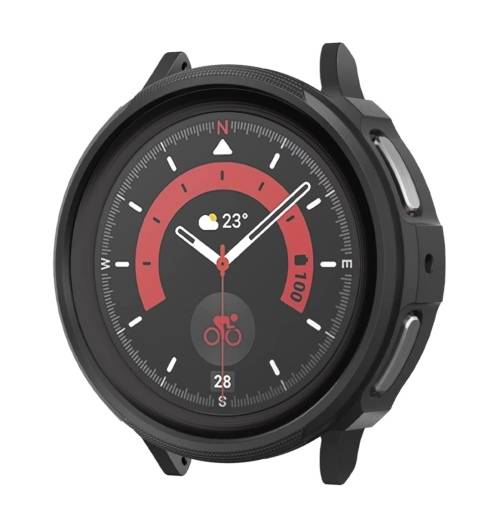 SAMSUNG GALAXY WATCH 5 PRO PREMIUM LIQUID AIR ARMOR CASE 45MM MATTE BLACK SPIGEN | INSTOCK