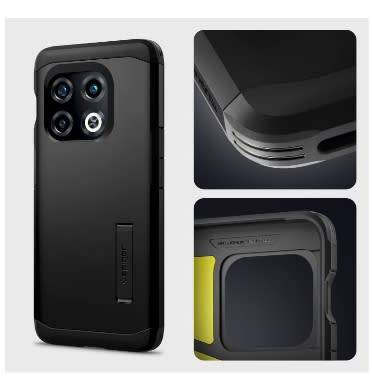 ONEPLUS 10 PRO PREMIUM TOUGH ARMOR CASE BLACK SPIGEN | INSTOCK