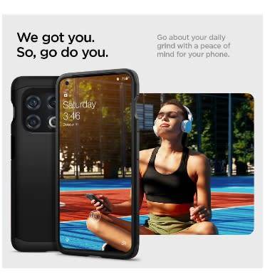 ONEPLUS 10 PRO PREMIUM TOUGH ARMOR CASE BLACK SPIGEN | INSTOCK