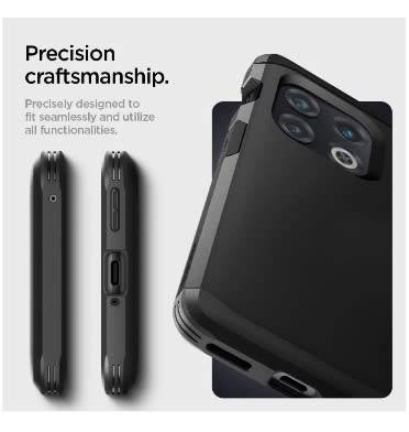 ONEPLUS 10 PRO PREMIUM TOUGH ARMOR CASE BLACK SPIGEN | INSTOCK