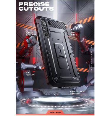 SAMSUNG GALAXY S23+ FULL BODY RUGGED PROTECTIVE CASE BLACK | SUPCASE
