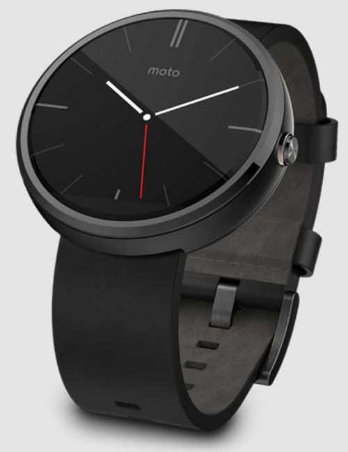 MOTO 360 [2014] SmartWatch | Just Launched | Powered By Android Wear | It's Time ...