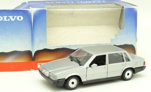 Volvo 760 1983 Tonka Polistil 1.40 Scale Silver