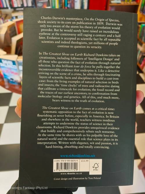 The Greatest Show on Earth by Richard Dawkins