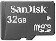 Sandisk MicroSD 32GB