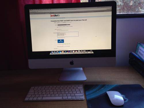 21.5 inch iMac for sale