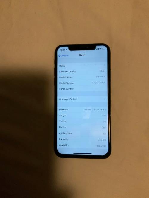 Apple iPhone X 256GB
