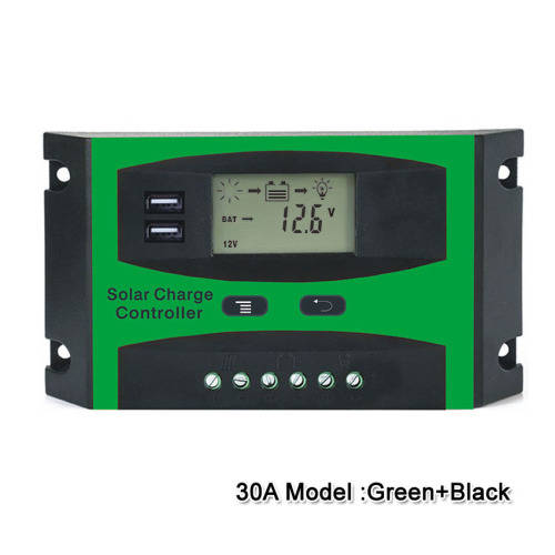 30A Smart Solar Charge Controller Wind Solar Hybrid Charge Controller with LCD
