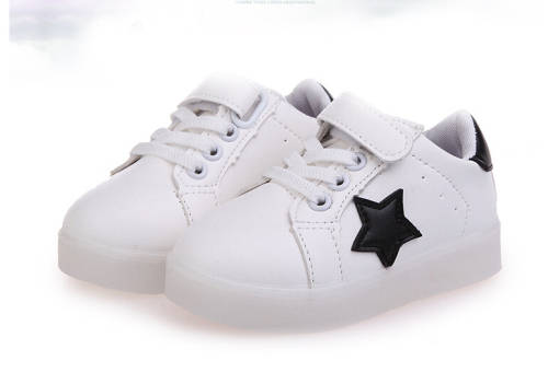 Children Shoes With Light Baby Boys Girls LED Light Up Shoes Kids Luminous Sport Shoes Glowing Sneak