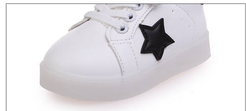 Children Shoes With Light Baby Boys Girls LED Light Up Shoes Kids Luminous Sport Shoes Glowing Sneak