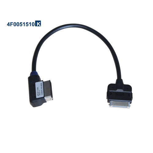 Adapter Cable for iPhone 4S 4 iPod Connector for Audi AMI Media Interface 4F0051510R A3 A4 A5 A6 A7