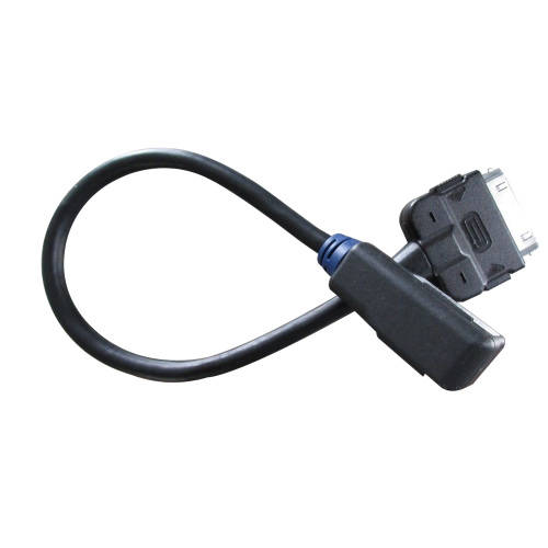 Adapter Cable for iPhone 4S 4 iPod Connector for Audi AMI Media Interface 4F0051510R A3 A4 A5 A6 A7