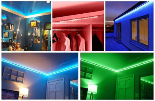 RGB LED Strip Light with Remote (5M)