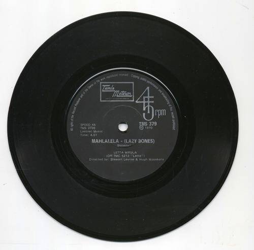 Letta Mbulu Mahlalela (Lazy Bones)/I Need Your Love 45 rpm single (vinyl) SA