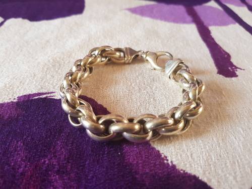 Silver 925 Chunky ladies bracelet