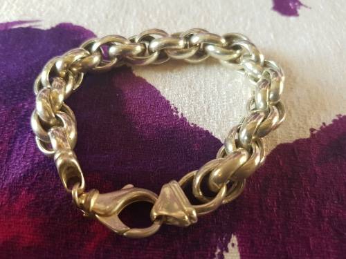 Silver 925 Chunky ladies bracelet