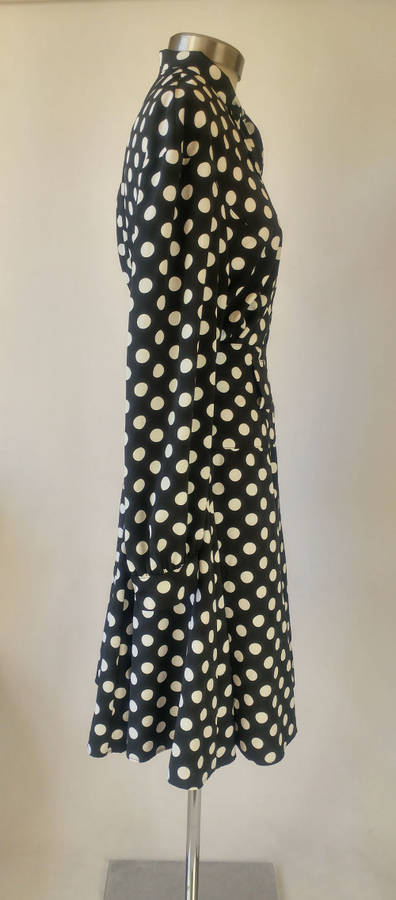 Vintage polka dot skirt set by Carella - Size 12