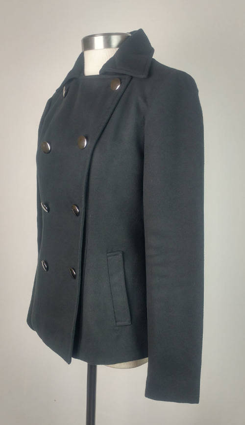 Black Melton D/B style jacket by Inwear - Size 34