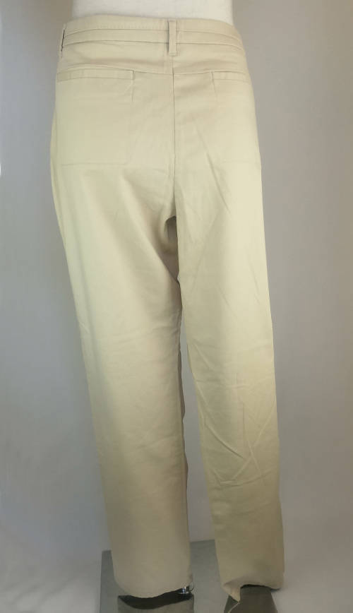 Ladies Slim Fit pants in neutral tone by David Jones - Size 18