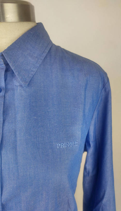 Pringle of Scotland Ladies Cotton Shirt - Size 12