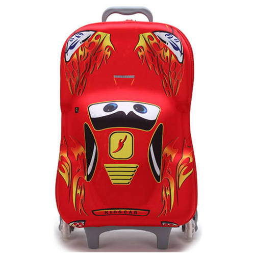 Trolley Bag - 3D Car Red