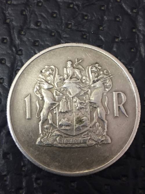 R.S.A 1969 AFRIKAANS ONE RAND
