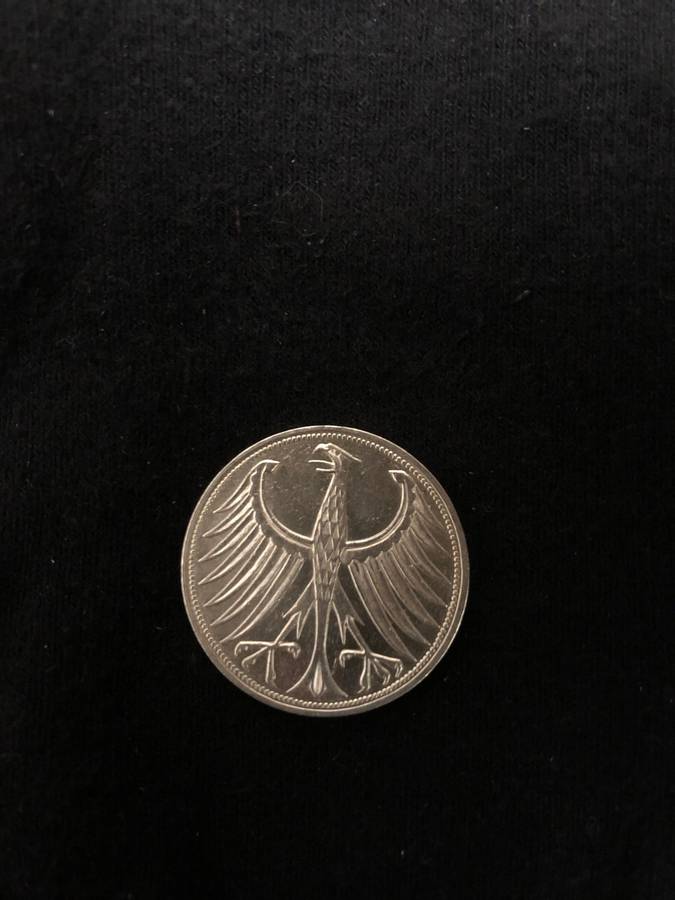 1966 GERMANY 5 DEUTSCHMARK