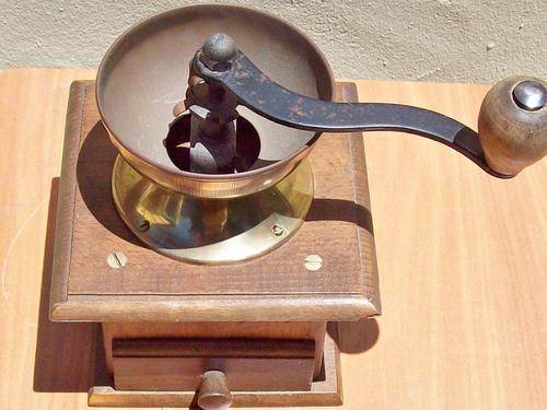 Brass Bowl Coffee Grinder