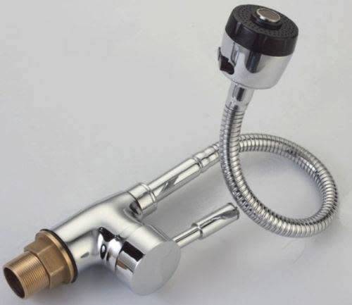 New Chrome Plated Water Tap Basin Kitchen Bathroom Wash Basin Faucet