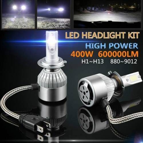H1 H3 H4 H7 H8/9/11 H13 9004 9005 9006 9007 9012 880 881 COB 600000LM 6500K Car Auto Bulb Lamp 2 PCS