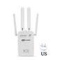 Hot Sale !!! 300/1200Mbps Dual-Band 2.4 / 5G 4-Antenna WIFI Range Extender WiFi Repeater Router