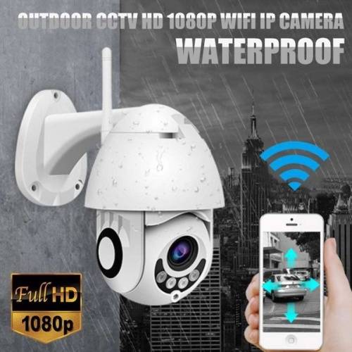Wireless 5X Zoom HD 1080P Outdoor IP Camera Security Wifi Waterproof