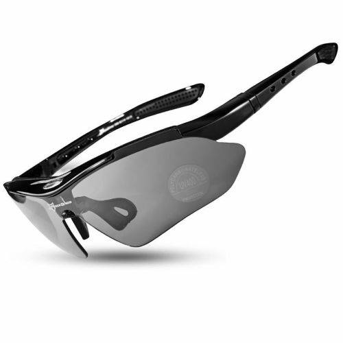 Polarized Cycling Sunglasses Goggles Eyewear Sport Glasses 5 Lenses
