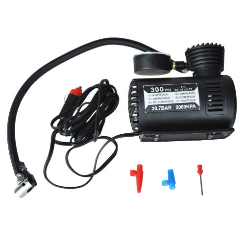 Mini DC 12V Electric Car Inflatable Pumping Air Pumps Compressor 300 PSI